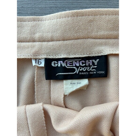 Vintage Givenchy Sport Wool Blend A-Line Skirt 16 - Picture 3 of 7